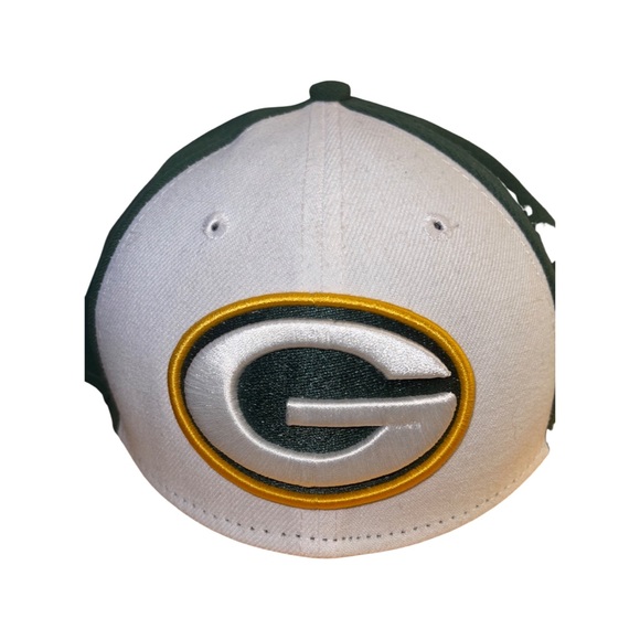 Green Bay Packers Vintage Style Fitted Hat by New ERA: Cheese Head: Jordan Love - Picture 3 of 5